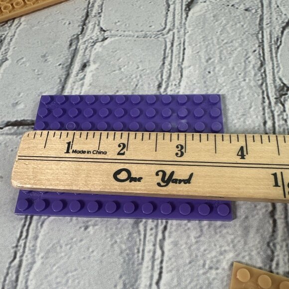 Mega Blok Bloks Heart Girl Baseplates Replacement Add-on Pieces Parts Lot of 8 - Picture 14 of 16